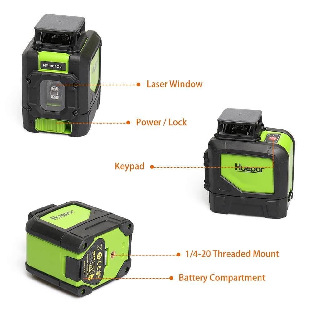 Huepar 901CG Laser Level - Image 4