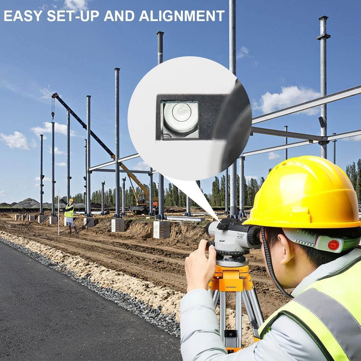 Huepar AL32X - Automatic Optical Level Measuring Tool - Image 7