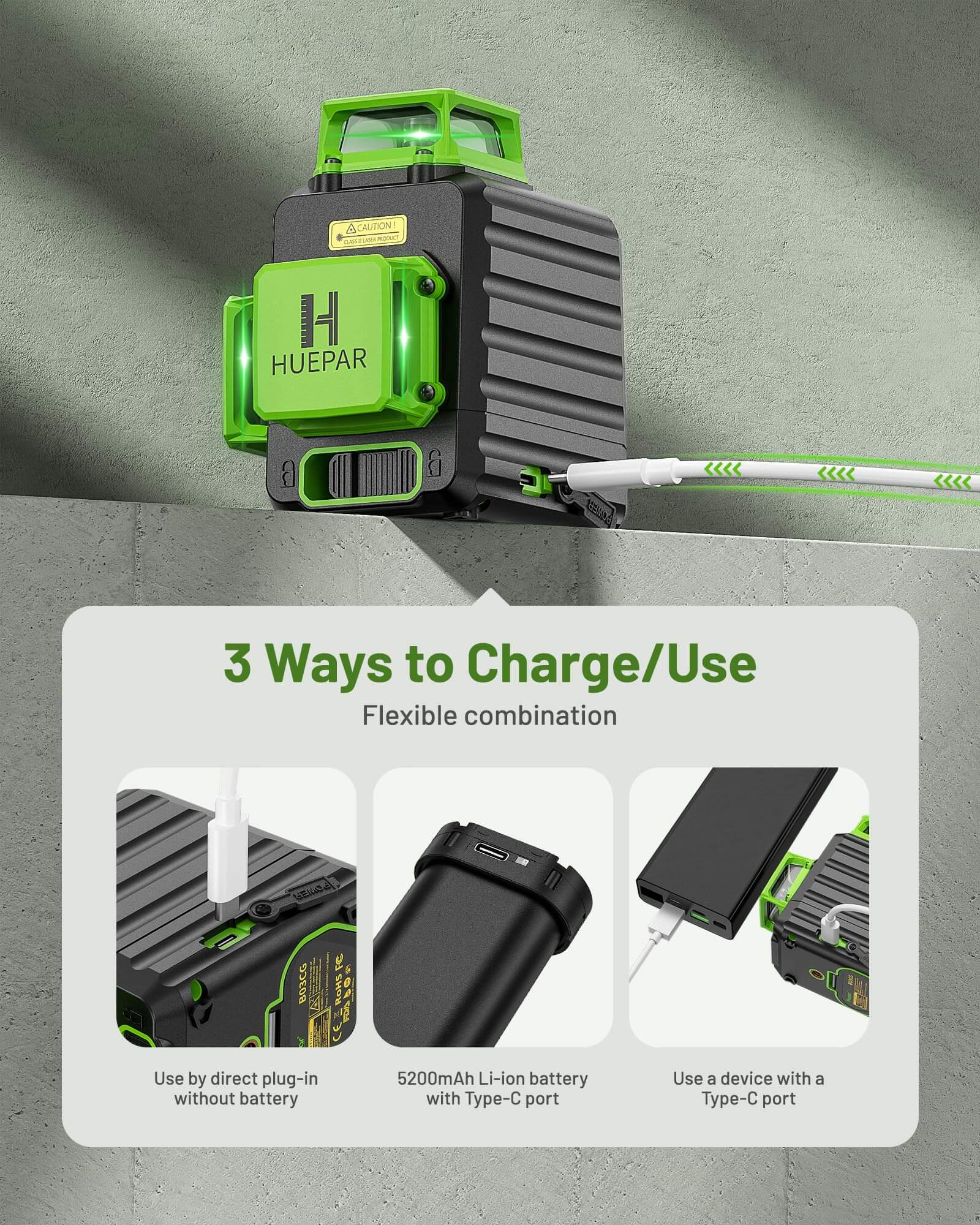 Huepar B03CG Laser Level - Image 5