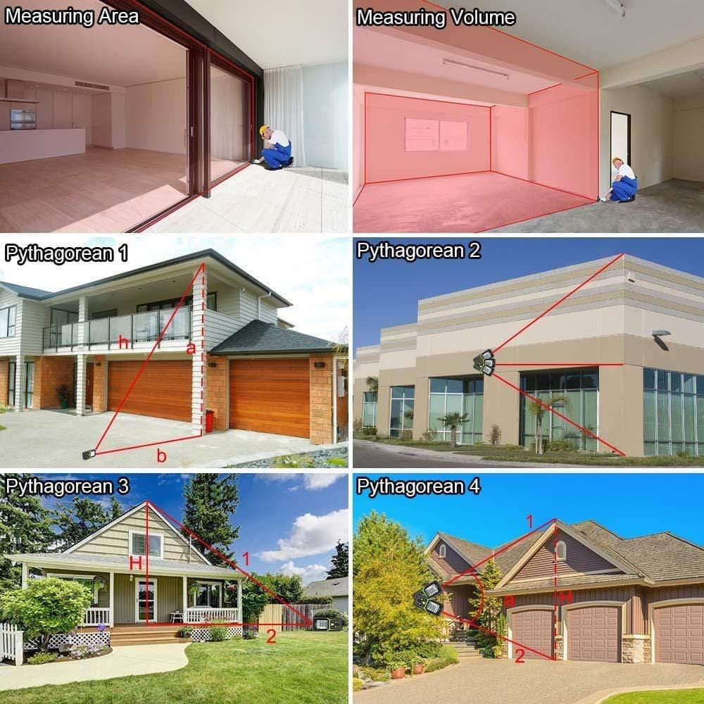 Huepar LM100A - 100M Laser Distance Meter - Image 5