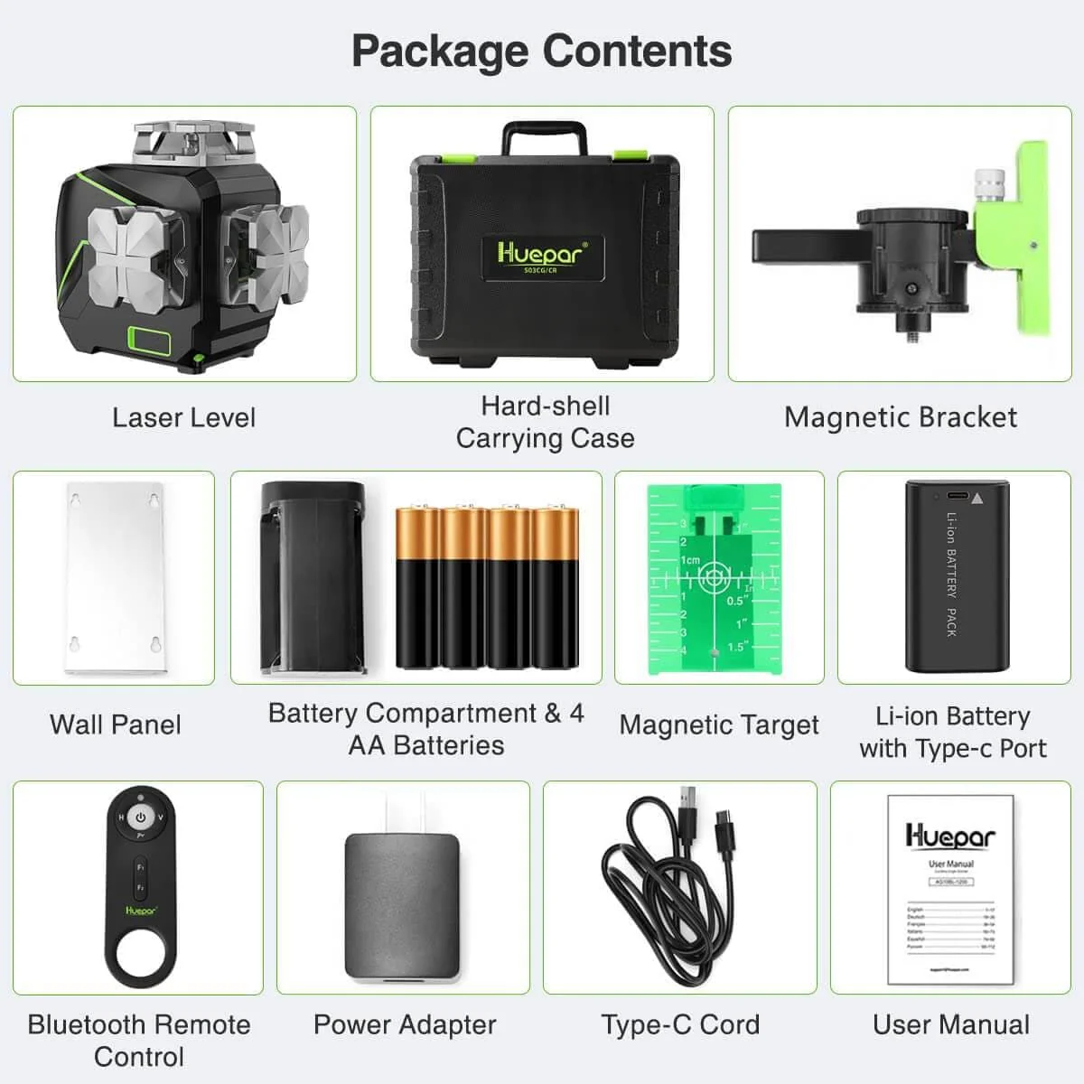 Huepar S03CG Laser Level - Image 9