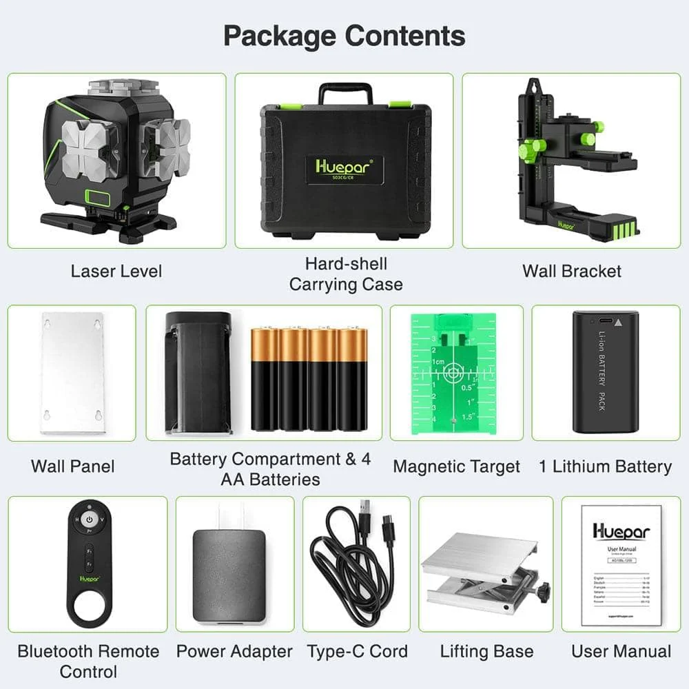 Huepar S03DG Laser Level - Image 9