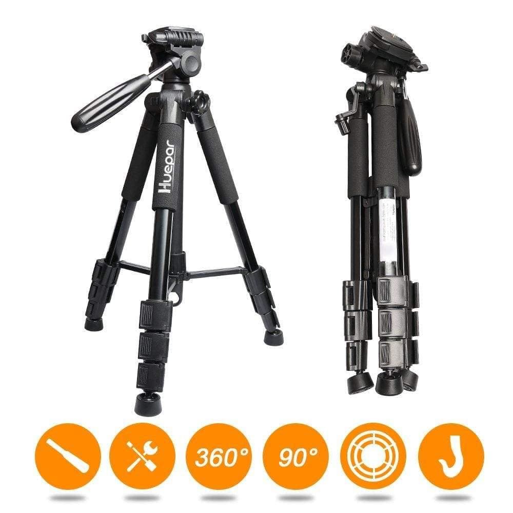 Huepar TPD14 - 56 inch/143cm Tripod Adjustable - Image 3